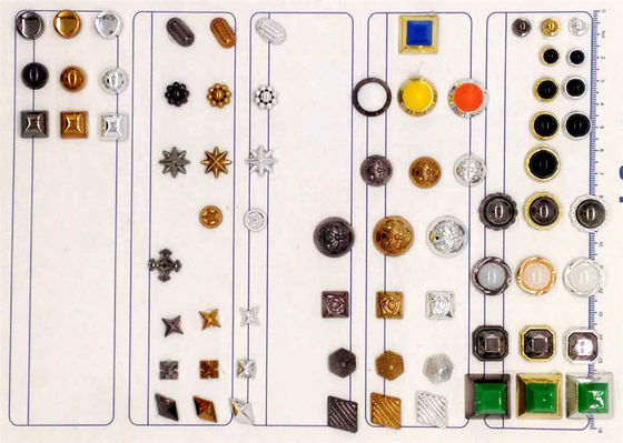 China Kunststoffnieten, ABS-Kunststoffperlen,Verschiedene Zubehörteile /Nivetten verschiedener Formen fournisseur