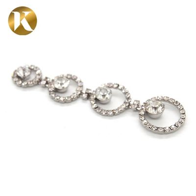 China Bekannte Damen Schuhe Dekoration Accessoires Runde Form Kette Buckle fournisseur