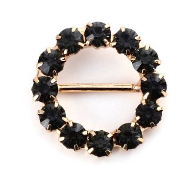 China Vintage-Stil Beliebte Kristallschuhschnallen Metallmaterial Allgemeine Verwendung fournisseur