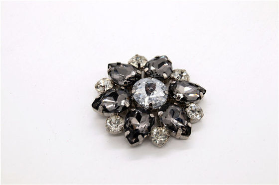 China Modische Schuhklemmen aus Strass 95mm*22mm mit Hangplattierung fournisseur