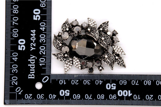 Schöne Vintage Schuhklemmen Farbreiche Hochwertige Strass SGS-Zulassung fournisseur