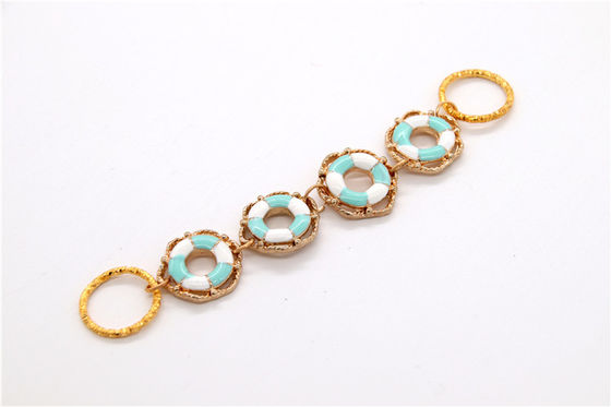 Handgeschweißte Schnalle Kette von Hardware,Damen-Sandalenkette Kupfer/Eisenpistole/Nickel/Gold fournisseur