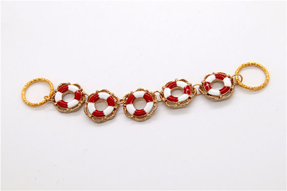 Handgeschweißte Schnalle Kette von Hardware,Damen-Sandalenkette Kupfer/Eisenpistole/Nickel/Gold fournisseur