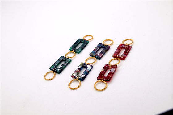 Handgeschweißte Schnalle Kette von Hardware,Damen-Sandalenkette Kupfer/Eisenpistole/Nickel/Gold fournisseur