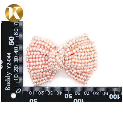 Custom Fashion Perlen Schuhklemmen 75*55mm mit speziellem Stoffmaterial fournisseur