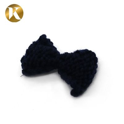 75*45mm Dekorationsschuhklemmen BOW-Stil Wollgarnmaterial fournisseur
