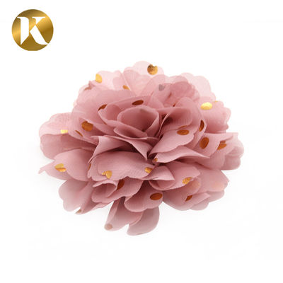Zusammengestellte Populäre Schuhe Schnürsenkel Blumen 85*85mm Baumwolle / Polyester / Chiffon Material fournisseur