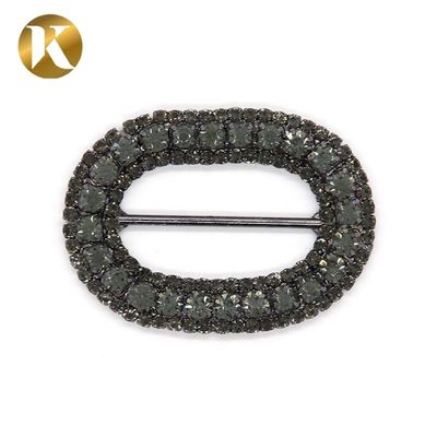 Crystal Metal Pin Schuhe Dekoration Zubehör 45mm*33mm Mode-Stil fournisseur