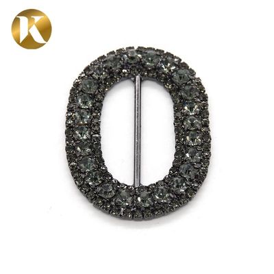 Crystal Metal Pin Schuhe Dekoration Zubehör 45mm*33mm Mode-Stil fournisseur