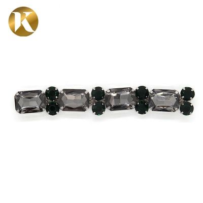Promotion Mode Schmuck Strass Schuhschnallen 105mm*15mm Größe fournisseur