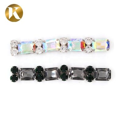 Promotion Mode Schmuck Strass Schuhschnallen 105mm*15mm Größe fournisseur