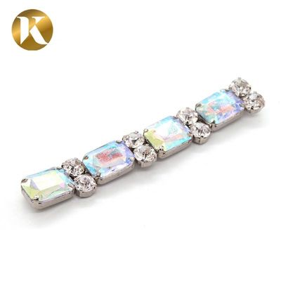 Promotion Mode Schmuck Strass Schuhschnallen 105mm*15mm Größe fournisseur