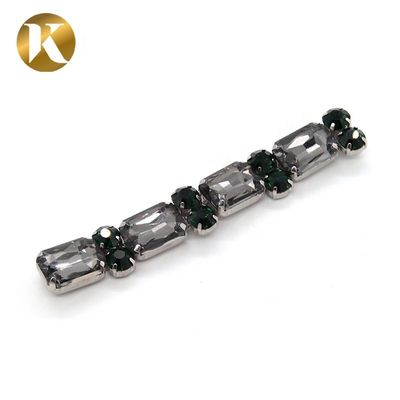 Promotion Mode Schmuck Strass Schuhschnallen 105mm*15mm Größe fournisseur