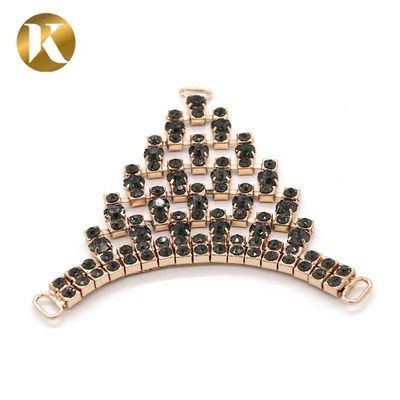 Bekannte Metall Schuhschnallenkette 95mm*75mm mit Hangplatte fournisseur