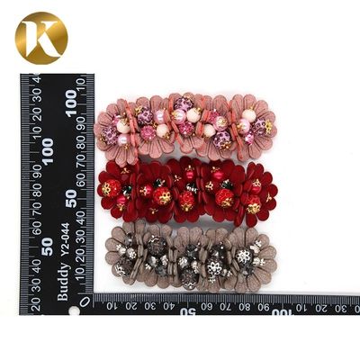 Handgefertigte Damen-Schuhblumen-Dekoration fournisseur