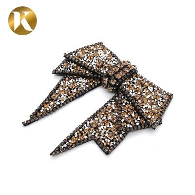DIY Handgefertigte Kristallschuhen Dekoration Accessoires Modenauftritt fournisseur