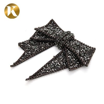 DIY Handgefertigte Kristallschuhen Dekoration Accessoires Modenauftritt fournisseur
