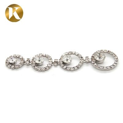 Bekannte Damen Schuhe Dekoration Accessoires Runde Form Kette Buckle fournisseur