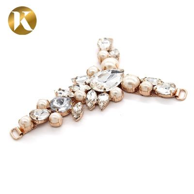 Custom Y-Form Frauen Schuh Tassel Kette 95mm * 85mm Größe Für Schönheit fournisseur