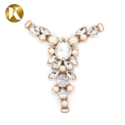 Custom Y-Form Frauen Schuh Tassel Kette 95mm * 85mm Größe Für Schönheit fournisseur