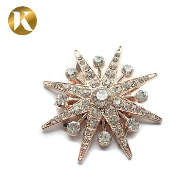 Sun Style Kristallschuhzubehör Clips Ornament Unterstützung Anpassung fournisseur