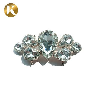 Einfache klassische Schuhspitzenblumen 6,9 Cm*3,0 Cm Für Schuhschmuck fournisseur