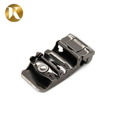 Wenzhou Kml Custom Logo Schwarz Business Zinklegierung Automatischer Gürtel Buckle fournisseur