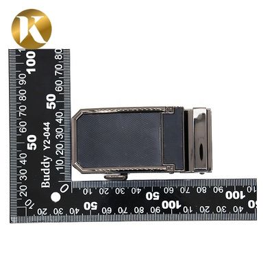 Wenzhou Kml Custom Logo Schwarz Business Zinklegierung Automatischer Gürtel Buckle fournisseur