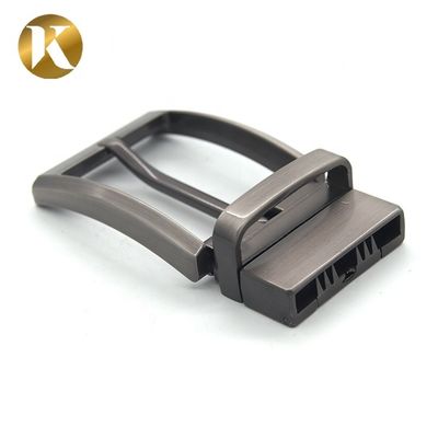 Wenzhou KML 35mm Umkehrbares Rechteck Quadrat Pin Zink Legierung Gürtel Buckle fournisseur