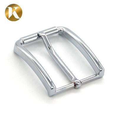 Fabrik kundenspezifischer Modedesigner Zinklegierung erschwingliche Pin Metal Belt Buckle mit Logo fournisseur