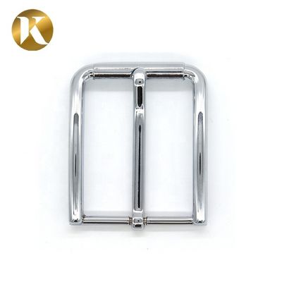 Fabrik kundenspezifischer Modedesigner Zinklegierung erschwingliche Pin Metal Belt Buckle mit Logo fournisseur