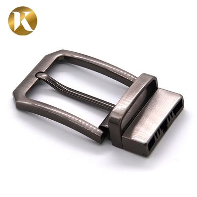 Wenzhou KML Beste Qualität mehrfarbige einfache Zinklegierung reversible Pin Gürtel Schnalle Promotion fournisseur