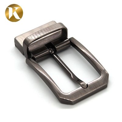 Wenzhou KML Beste Qualität mehrfarbige einfache Zinklegierung reversible Pin Gürtel Schnalle Promotion fournisseur