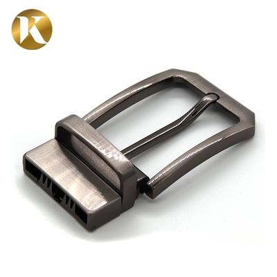 Wenzhou KML Beste Qualität mehrfarbige einfache Zinklegierung reversible Pin Gürtel Schnalle Promotion fournisseur