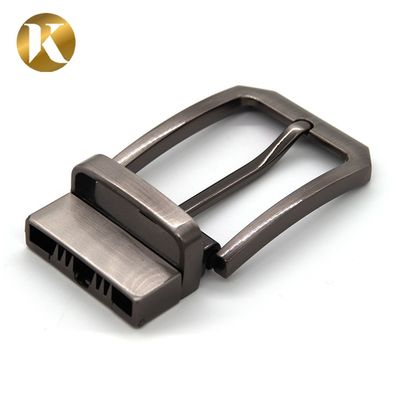Wenzhou KML Beste Qualität mehrfarbige einfache Zinklegierung reversible Pin Gürtel Schnalle Promotion fournisseur