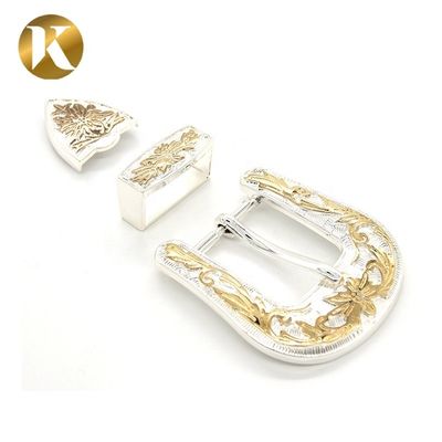 Wenzhou KML Neues Design Beliebtes Klassiker Vintage Glanz Zinklegierung 2 Farben Pin Gürtel Buckle fournisseur