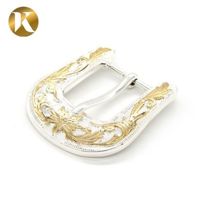 Wenzhou KML Neues Design Beliebtes Klassiker Vintage Glanz Zinklegierung 2 Farben Pin Gürtel Buckle fournisseur