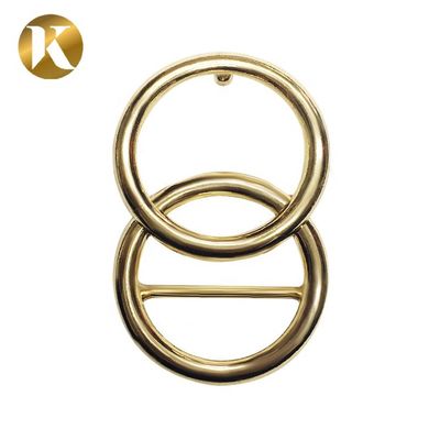 Double Loop Ring Frauen Gürtel Buckle 30mm mit schönem Aussehen fournisseur