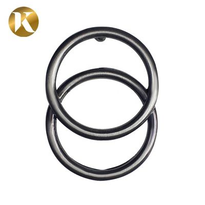 Retro Doppelring Pin Gürtel Buckles 40MM beliebter Stil für Frauen fournisseur