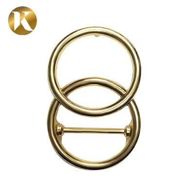 Schwerer Retro-Ring Zinklegierung Gürtel Buckle 40MM mit elegantem Aussehen fournisseur