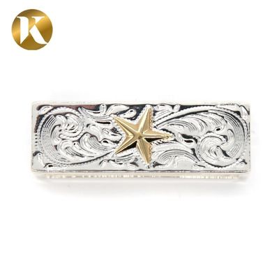 Anpassen Logo Metall Zink Gürtel Buckle High End für Mann Dekoration fournisseur
