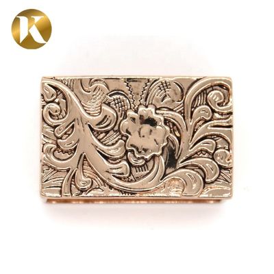 New Fashion Style Plattengürtel Buckles Zinklegierung Material für Unisex fournisseur