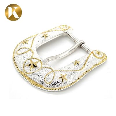 Zinklegierung Doppelspin-Gürtel Buckle 40mm Innengröße mit langer Lebensdauer fournisseur