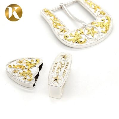 Neues Design Double Pin Gürtel Buckle Customized Logo mit zwei Farben fournisseur