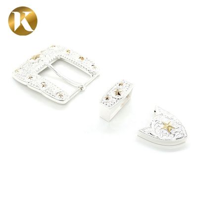 2 Farbplatten Gürtel Schnallen mit glatter Oberfläche / 3D Oberflächenbehandlung fournisseur