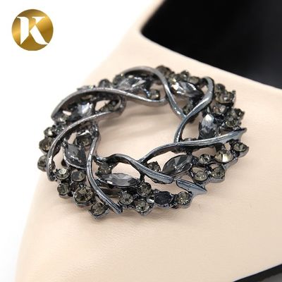 Vintage-Schuhklemmen aus Strass 50*45mm mit elegantem Erscheinungsbild fournisseur