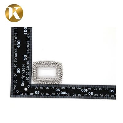 Gemäß Maß: Charmante Kristall-Dekorationsschuhklemmen und -Scharme 60*45mm fournisseur